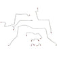 95-97 Dodge Ram Front Brake Line Kit 4WD AWABS