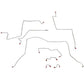 95-97 Dodge Ram Front Brake Line Kit 4WD AWABS Stainless Steel