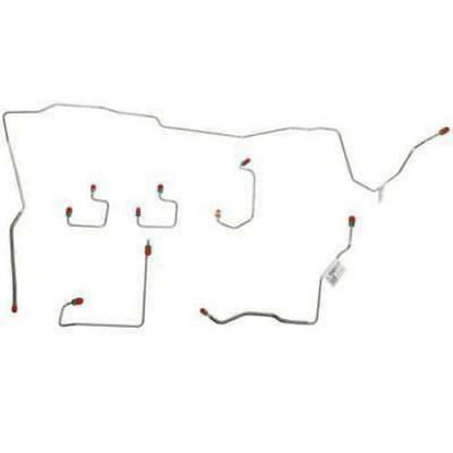 For Jeep Grand Cherokee 1995-1996 Front Brake Line Kit DiscBrakes-WKT9551OM-CPP - Front Lines Car Part People