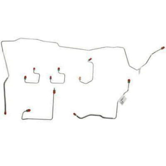 For Jeep Grand Cherokee 1995-1996 Front Brake Line Kit DiscBrakes-WKT9551OM-CPP - Front Lines Car Part People