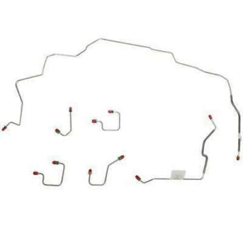 For Jeep Grand Cherokee 1997-1998 Front Brake Line Kit Stainless WKT9751SS-CP