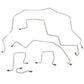 Dodge Ram 3500 1998-2002 Front Brake Line Kit 4WD RWABS Stainless WKT9807SS-CP