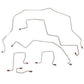 Dodge Ram 3500 1998-2002 Front Brake Line Kit 4WD RWABS Stainless WKT9807SS-CP