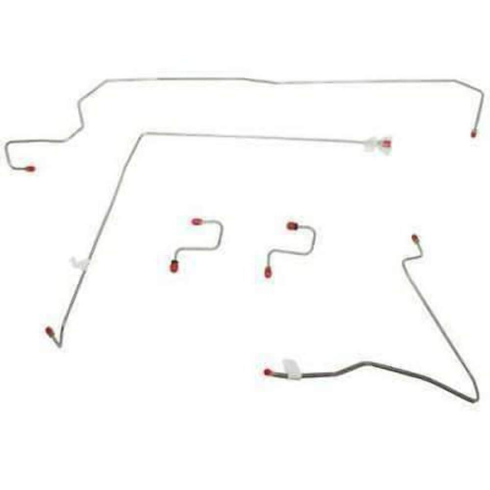 For Jeep Grand Cherokee 1999-2004 Front Brake Line Kit -WKT9951SS-CPP - Front Lines Car Part People
