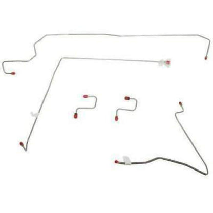 For Jeep Grand Cherokee 1999-2004 Front Brake Line Kit -WKT9951SS-CPP - Front Lines Car Part People