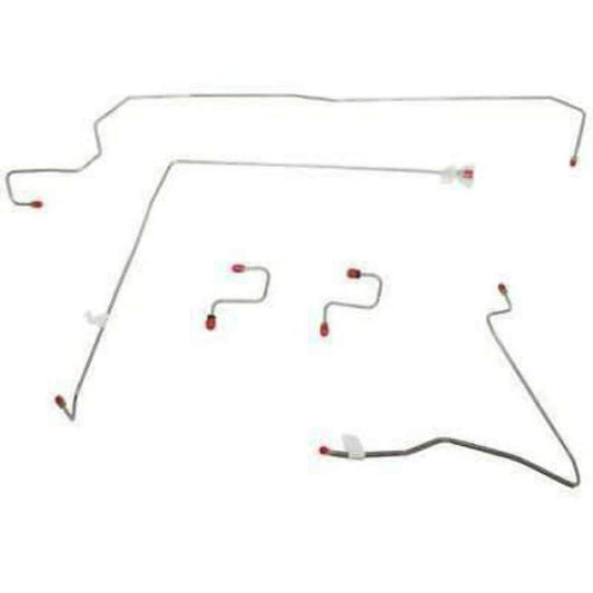 For Jeep Grand Cherokee 1999-2004 Front Brake Line Kit -WKT9951SS-CPP - Front Lines Car Part People