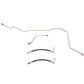 2001-2002 Dodge Ram 2500 Rear Axle Brake Lines Dana 80 Stainless WRA0103SS