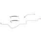 2002-2008 Dodge Ram 1500 Rear Axle Brake Lines 9.25" Rear Axle Rear Disc WRA0201SS