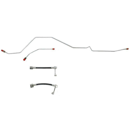 2003-2009 Dodge Ram 2500 Rear Axle Brake Lines Steel WRA0352OM - Rear Lines Car Part People