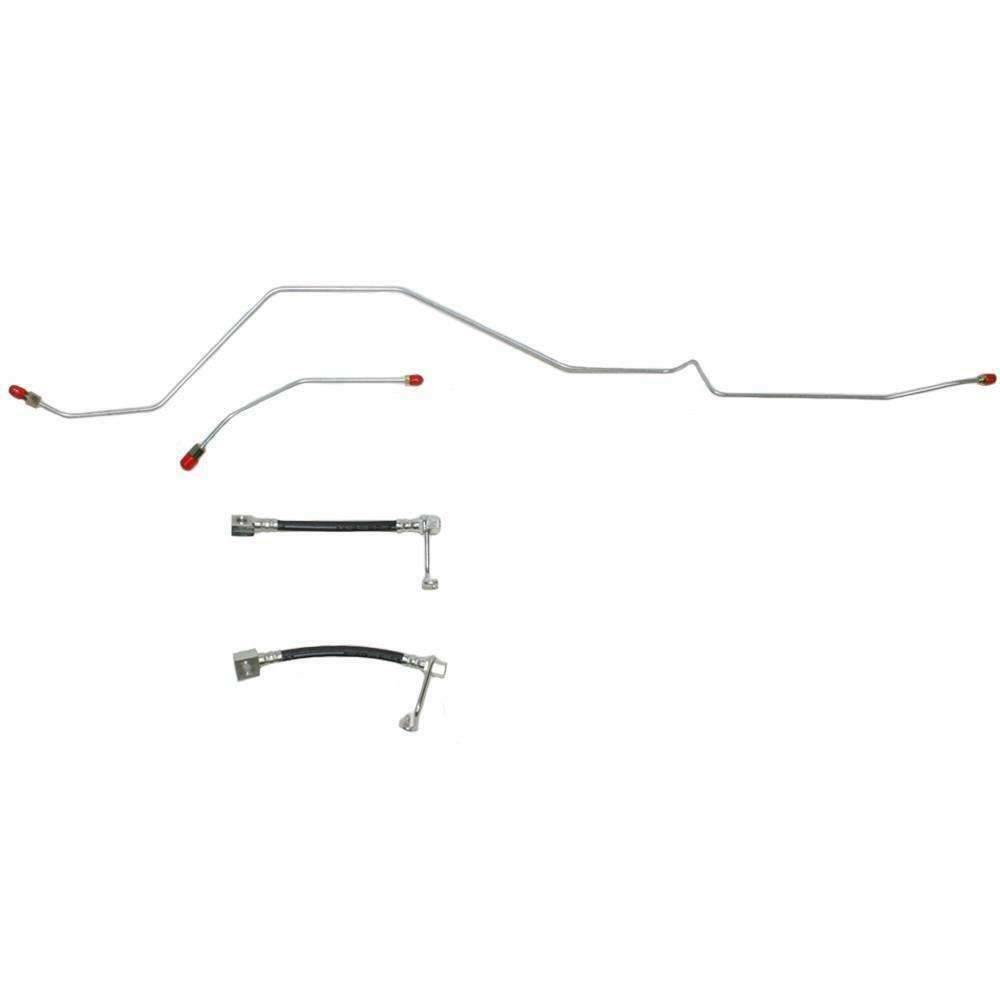 2003-2009 Dodge Ram 2500 Rear Axle Brake Line Kit 10.5 AAM Stainless WRA0352SS