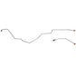 06-09 Dodge Ram 1500/2500 Rear Brake Line Kit Stainless Steel WRA0353SS
