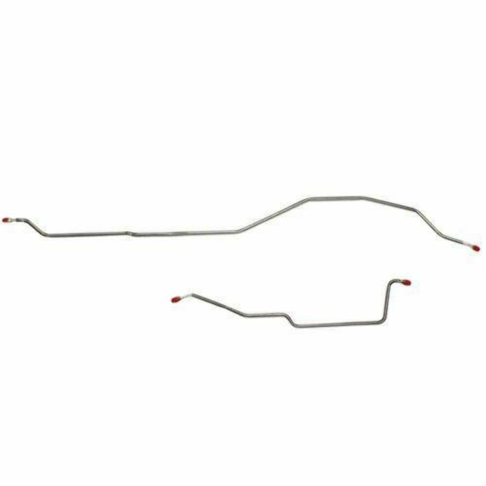 Rear Axle Brake Lines Stainless - WRA7801SS for 1978-79 Dodge D150 Rear Axle Lines - Rear Lines Car Part People