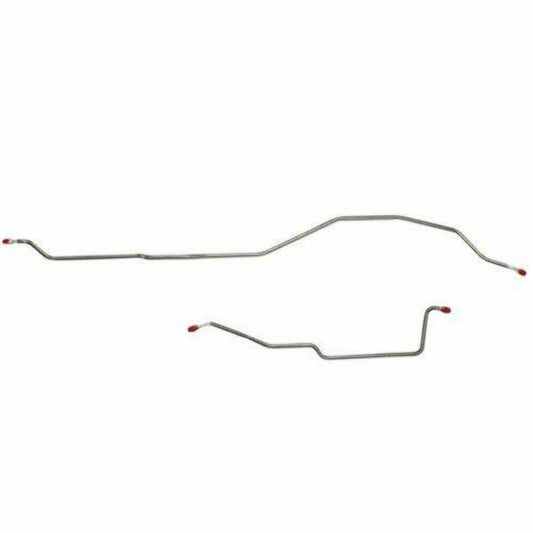 Rear Axle Brake Lines Stainless - WRA7801SS for 1978-79 Dodge D150 Rear Axle Lines - Rear Lines Car Part People