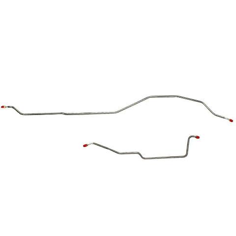 1978 Dodge W150 Rear Axle Lines 4WD Rear Axle Brake Lines Steel - WRA7802OM