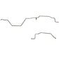 1994-1997 Dodge Ram 2500/3500 Rear Axle Brake Lines Stainless WRA9404SS