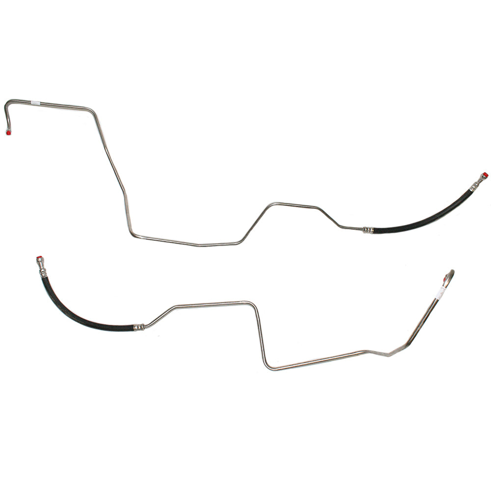 93-95 Jeep Grand Cherokee Transmission Cooler Lines V8 Steel WTC9531OM - Transmission Lines Car Part People