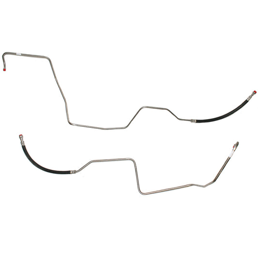 93-95 Jeep Grand Cherokee Transmission Cooler Lines V8 Steel WTC9531OM - Transmission Lines Car Part People
