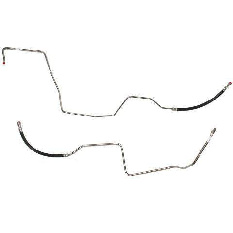 93-95 Jeep Grand Cherokee Transmission Cooler Lines V8 Steel WTC9531OM