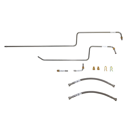 Transmission Cooler Line Kit for 1997-2002 Jeep Wrangler | Stainless Steel