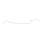 1966 - 1967 Chevrolet Chevy II Nova 327 CID L79 Fuel Line Kit - XGL6601SS