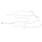 2000-2004 Chevrolet Cavalier Intermediate Brake Line Kit Stainless Steel XIN0003SS