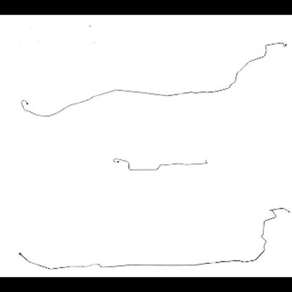 For Chevrolet Cobalt 2005-2010 Intermediate Brake Line -XIN0401SS-CPP - Intermediate Lines Car Part People