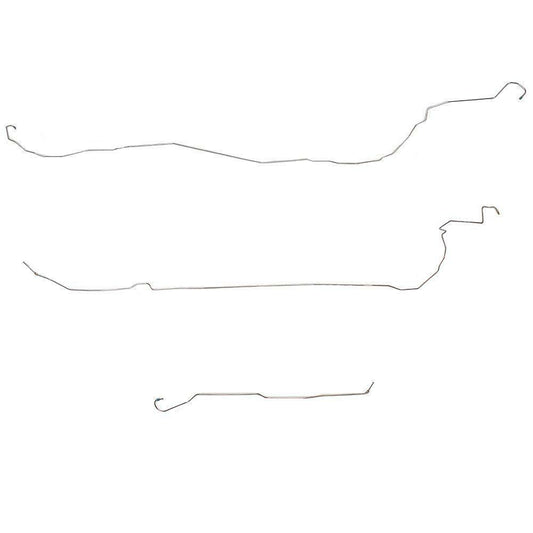 2005-07 Saturn Ion Intermediate Brake Line No-ABS Stainless - XIN0402SS - Intermediate Lines Car Part People