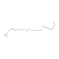 1969 Chevrolet Nova Intermediate Brake Line Standard Brakes Steel - XIN6903OM