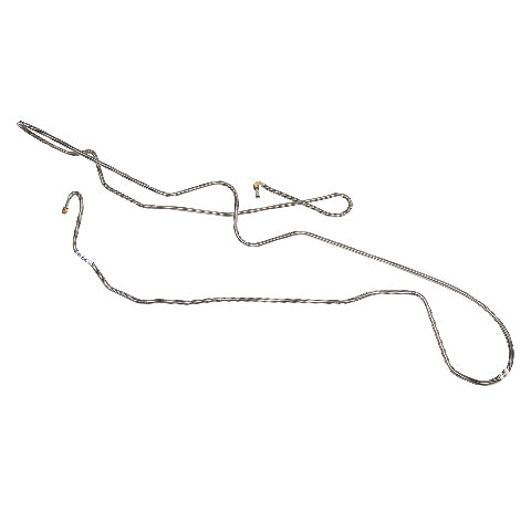 1969 Chevrolet Nova Intermediate Brake Line Standard Brakes Stainless XIN6903SS