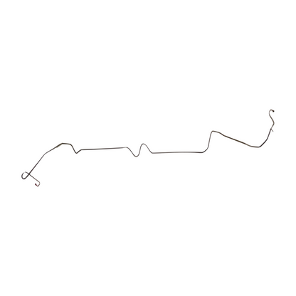 1969 Chevrolet Nova Intermediate Brake Line Standard Brakes Stainless XIN6903SS - Intermediate Lines Car Part People