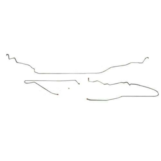 For Chevrolet Cavalier 1996-1999 Intermediate Brake Line 1 Piece-XIN9603SS-CPP - Intermediate Lines Car Part People