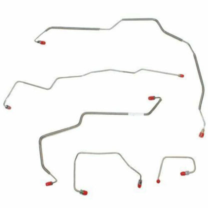 2000-02 Chevrolet Cavalier Front Brake Line Kit w/ Traction Control - XKT0001OM - Front Lines Car Part People