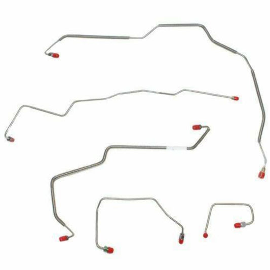 2000-02 Chevrolet Cavalier Front Brake Line Kit w/ Traction Control - XKT0001SS - Front Lines Car Part People