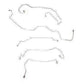 For Chevrolet Cobalt 2005-2010 Front Brake Line Kit w/ No ABS-XKT0401SS-CPP