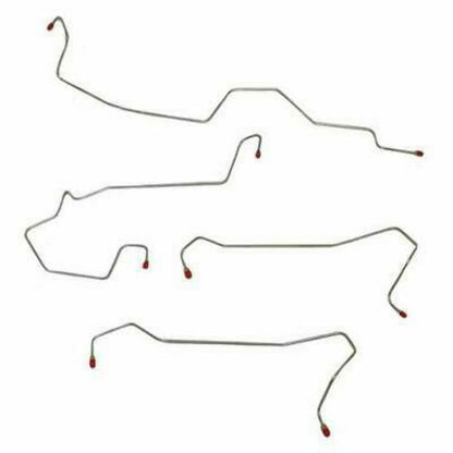 2005 - 2007 Saturn ION Front Brake Line Kit without ABS Stainless - XKT0404SS - Front Lines Car Part People