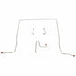1962-64 Chevrolet Chevy II Front Brake Line Kit Standard Drum Brakes - XKT6201OM