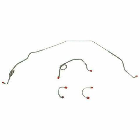 1969-73 Chevrolet Nova Front Brake Line Kit Standard Drum Brakes - XKT6901OM