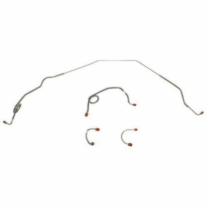 1969-73 Chevrolet Nova Front Brake Line Kit Standard Drum Brakes - XKT6901SS - Front Lines Car Part People