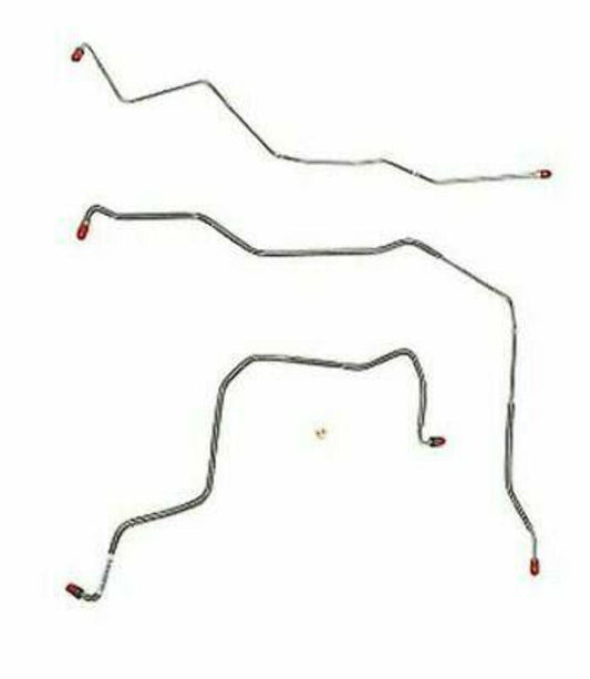 For Chevrolet Cavalier 1996-1999 Front Brake Line Kit 1 Piece-XKT9601OM-CPP - Front Lines Car Part People