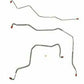 96-99 Chevrolet Cavalier Front Brake Lines No Traction Control Stainless Steel