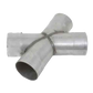 Jones Exhaust XP3 Aluminized Stamped X-Pipe 2.25 to 2.25 Dual Pipes