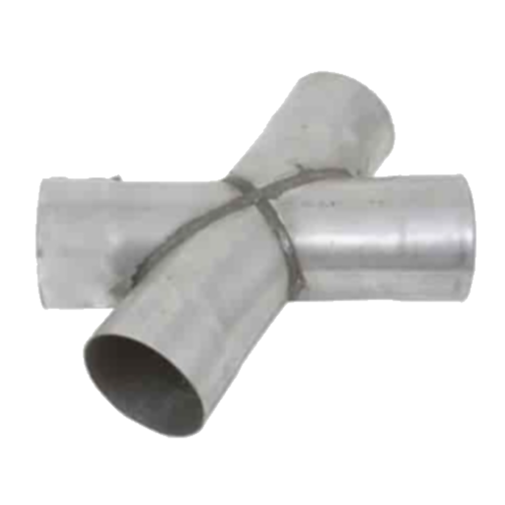 X Pipe; 3.50" X 12.50"-X Pipe-Fits 3.50" Pipe-XP7 - X Pipe Car Part People