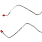 Chevrolet Cobalt 2005-2010 Rear Axle Brake Lines Steel XRA0401OM-CP