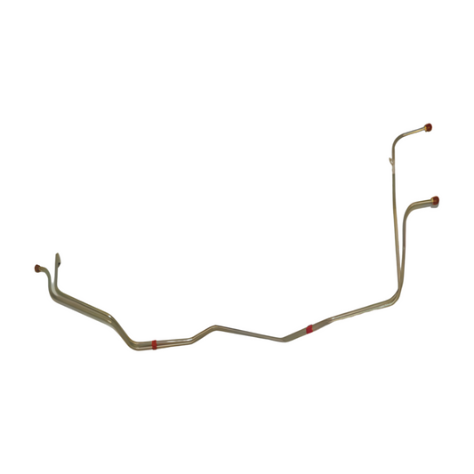 1975-78 Chevrolet Nova Transmission Cooler Lines w/ TH 350 Stainless - XTC7501SS - Transmission Lines Car Part People