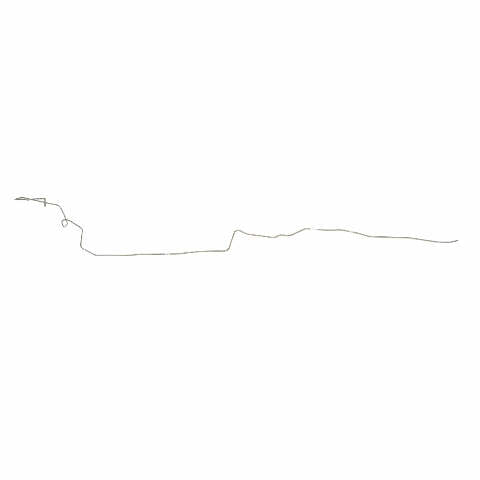 Fine Lines YGL6701OM for 1967-68 Dodge Dart Fuel Line Kit 5/16 Tank-Pump Fuel Line Steel
