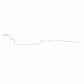 1967-68 Dodge Dart Fuel Line Kit 5/16 Tank-Pump Fuel Line Stainless - YGL6701SS