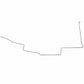 Fits 70-71 Mopar A-Body, 5/16 Fuel Vapor Line, 2pc, 111 Wheel Base-YGL7001OM