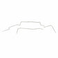 Fits 72-74 Dodge Dart/Plymouth Scamp 2pc 1/4 Return Fuel Line 111" Wheel Base-YGL7305OM