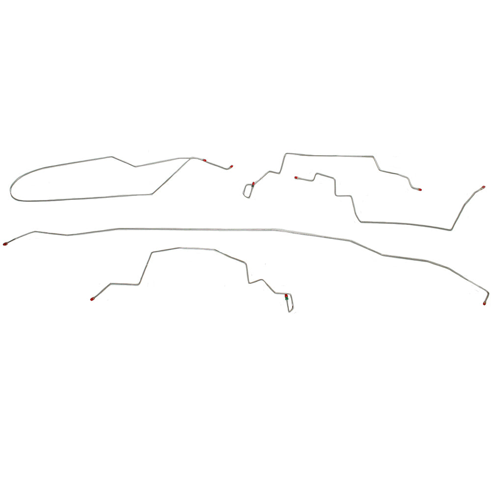 2001-06 Chrysler Sebring Intermediate Brake Line Kit Convertible Stainless YIN0103SS