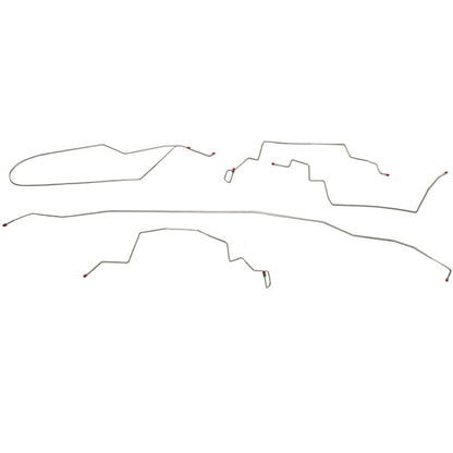 2001-06 Chrysler Sebring Intermediate Brake Line Kit Convertible Stainless YIN0103SS